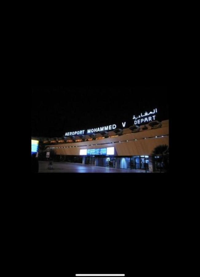 Appartement proche de l'aéroport Casablanca Deroua Extérieur photo